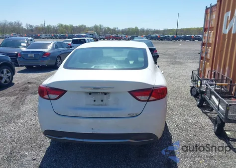 2015 Chrysler 200 Limited z USA, uszkodzony, nr VIN 1C3CCCAB9FN749417